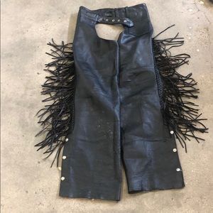 Leather chaps